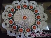 Centro de mesa Flor de Maracujá