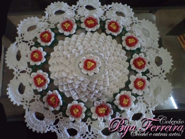 Centro de mesa Flor de Maracujá